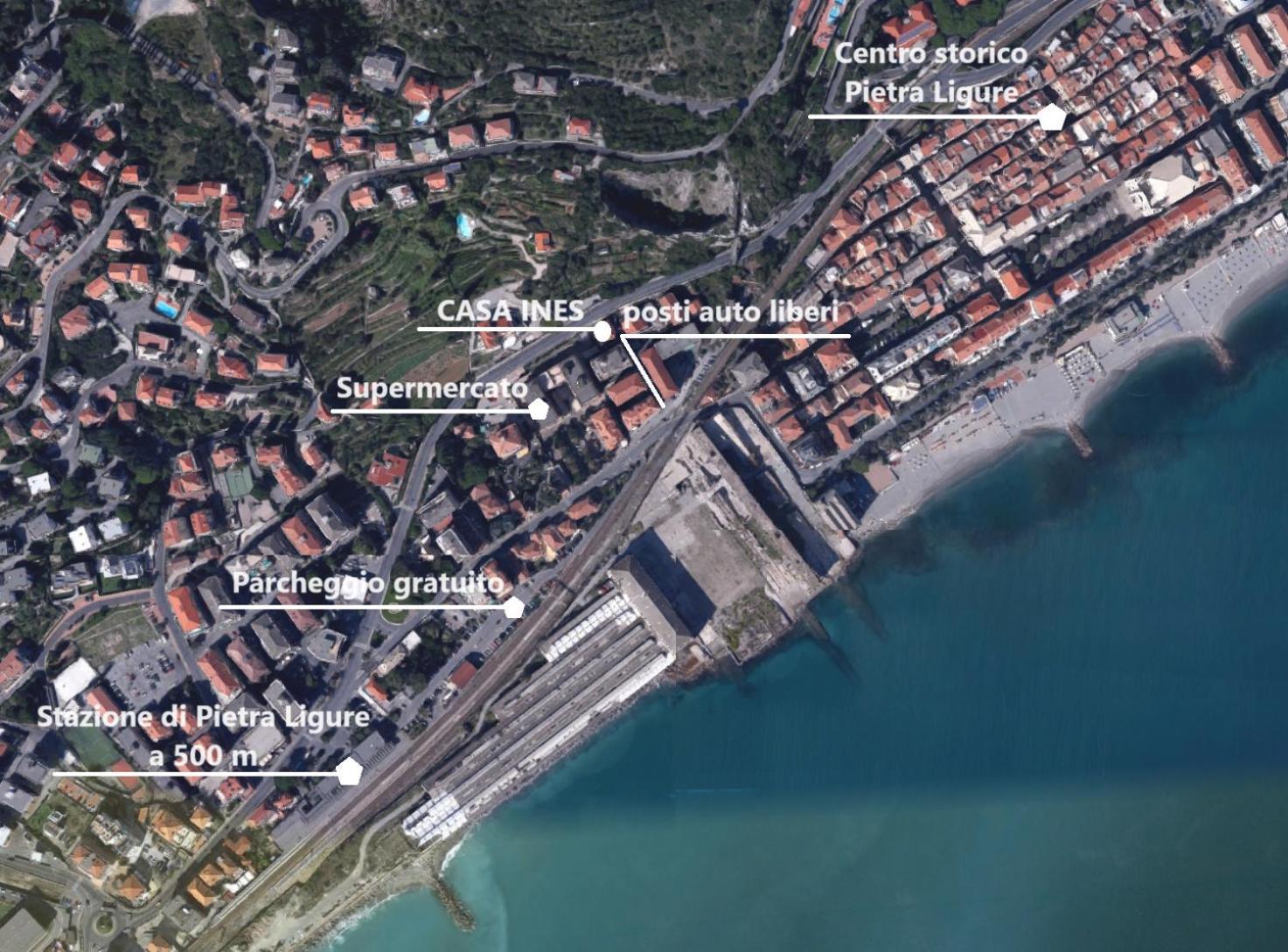 Casa Ines - By Ligooria Lägenhet Pietra Ligure Exteriör bild